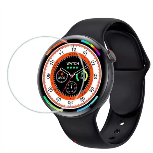 Película de Gel para Relógio Smartwatch Mt30 C3 Ultra W28 Pro Redondo Btalk 2 Lite Zeblaze Stratos 2 Lite Zeblaze