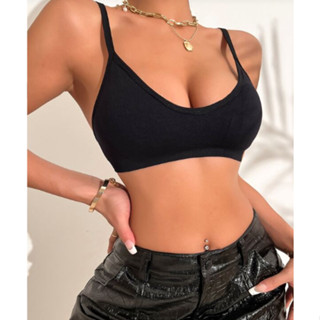 Top Cropped Alcinha Alça Fina Fitness Feminino Esportivo Academia Fit Ginástica