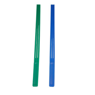 Par De Baqueta Colorida P/ Tamborim 3 Pontas Varetas Nylon