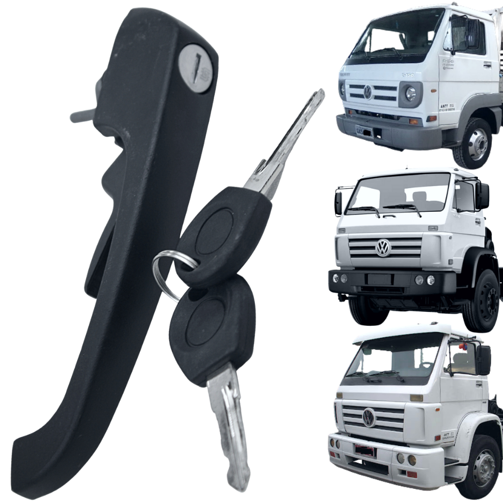 Maçaneta Externa da Porta Dianteira 1 Un Caminhão VW - Universal Automotive | Piqueri Autopeças
