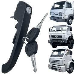 Maçaneta Externa da Porta Dianteira 1 Un Caminhão VW - Universal Automotive | Piqueri Autopeças