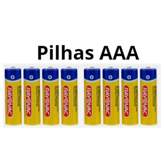 Pilha Rayovac AAA Palito Amarelinha 4 unidades
