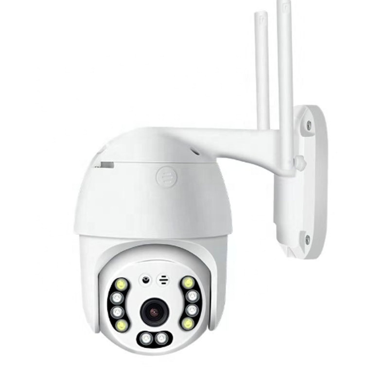 Câmera Mini Speed Dome IP Wi-fi Full HD Externa Onvif Auto Tracking Acesso Via PC Smartphone
