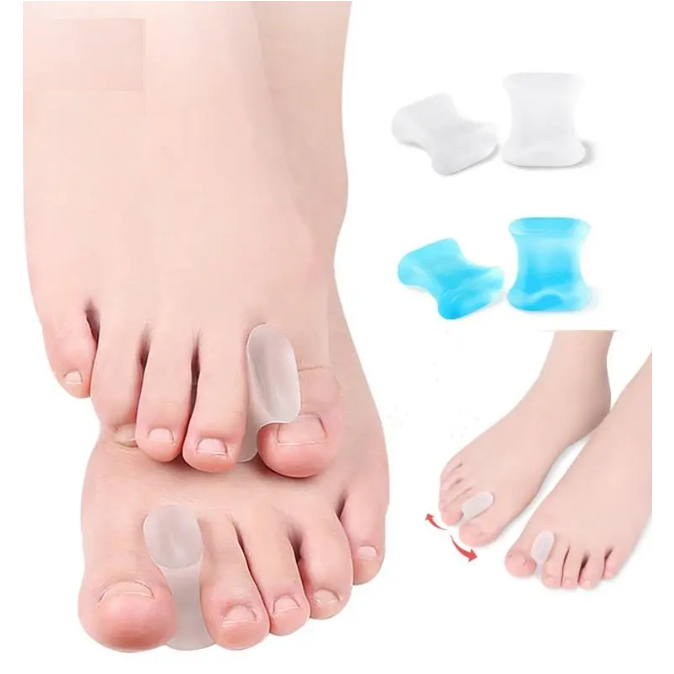 2 Separador De Dedo Dedão Equilíbrio Para Seus Pés Corretivo