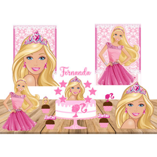 KIT FESTA SÓ UM BOLINHO BARBIE em Oferta na Shopee