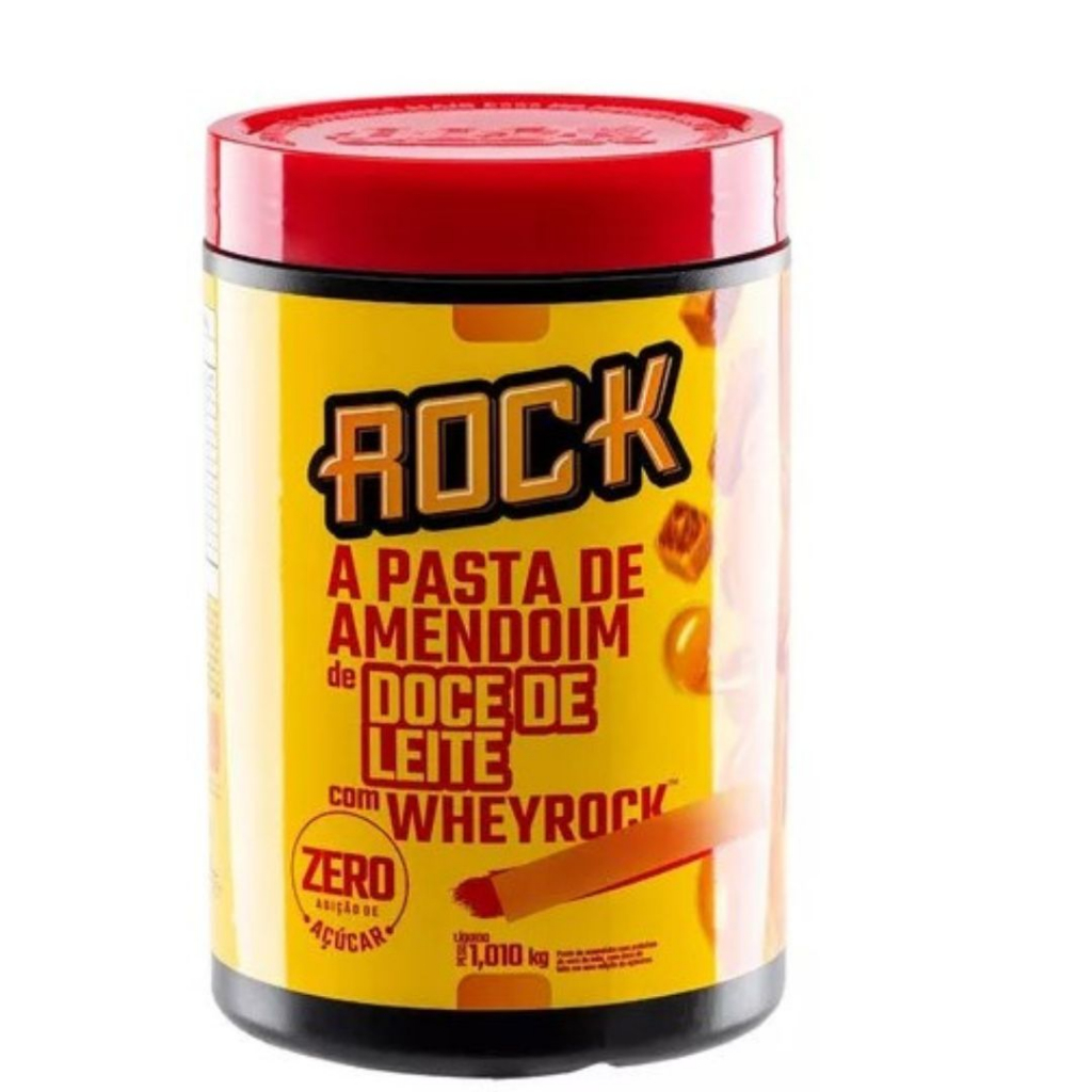 Pasta De Amendoim Doce De Leite 1kg - Rock