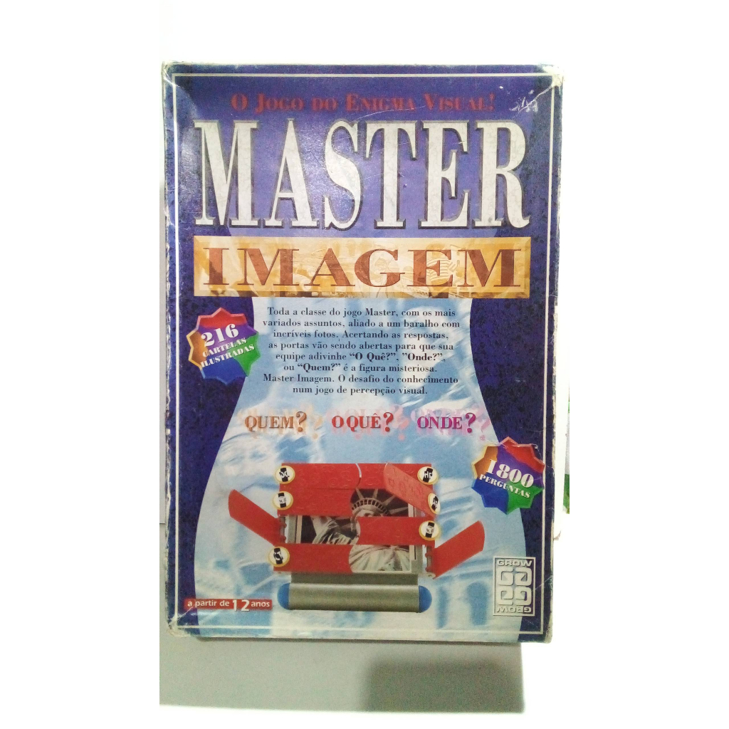Jogo Master Imagem - Grow - Incompleto - Ag25