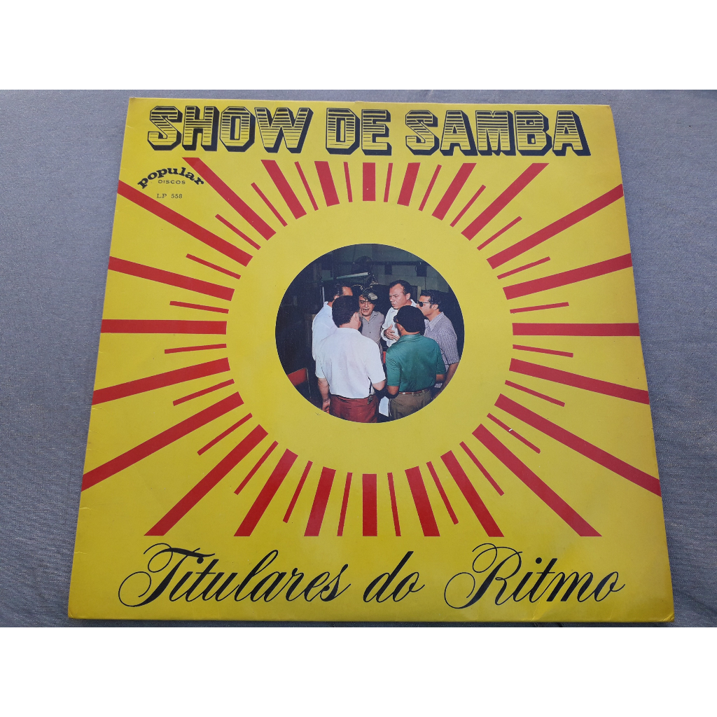 Lp Disco Vinil Titulares Do Ritmo - Show De Samba