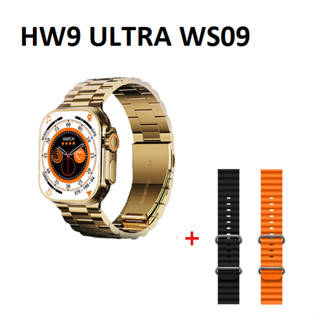 Smartwatch Ultra 9 Gold WS09 24K Dourado Com GPS IP68 Serie 9