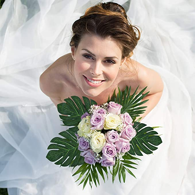 KIT 30 Folha Palmeira Artificial Verde Planta Para Decoração Promoções em Oferta na Shopee