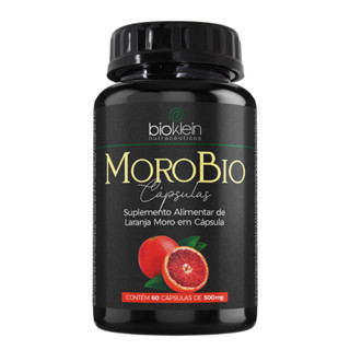 Morobio 500mg 60 Cápsulas Laranja Moro Bioklein
