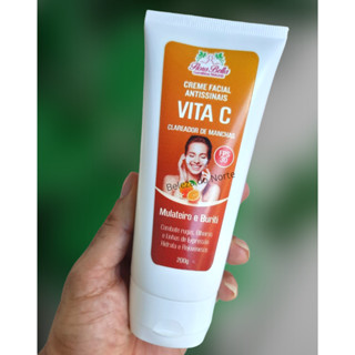 Creme Facial De Mulateiro Clareador De Machas 200g