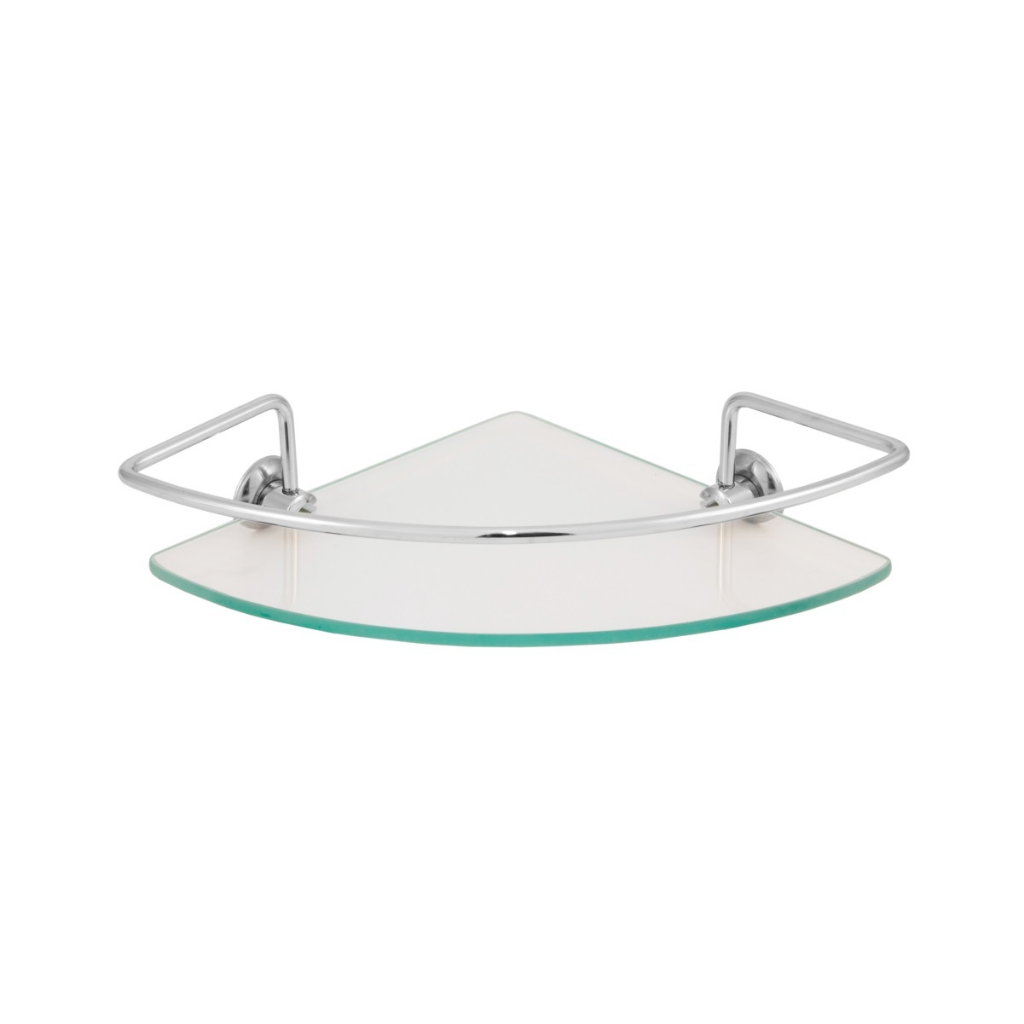 Porta Shampoo Suporte De Banheiro Shampoo Canto Vidro 6mm