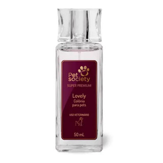 Colônia Lovely Super Premium 50ml para Cães e Gatos Pet Society em Oferta na Shopee