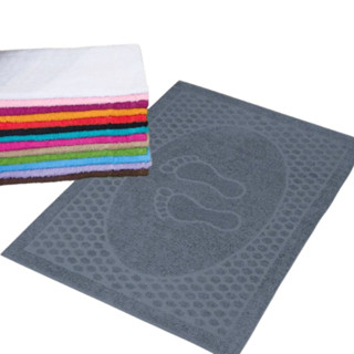 Toalha Tapete de Piso Lara  Pezinho 45cm X 70cm - 100%Algodão
