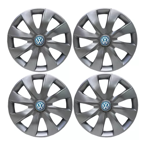 Calota de Roda Prime Aro 13 14 Vw Gol 1994 1995 1996 1997 1998 1999 2000 2001 2002 2003 2004 2005 2006 2007 2008 2009 2010 2011 2012 2013 2014 2015 2016 2017