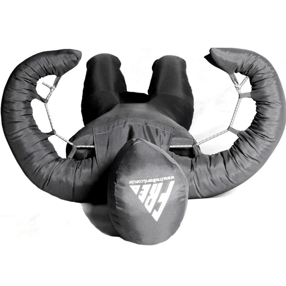 Boneco Simulador / Sparring p/ Treinos de Jiu Jitsu Fred Hard Infantil 140cm Vazio
