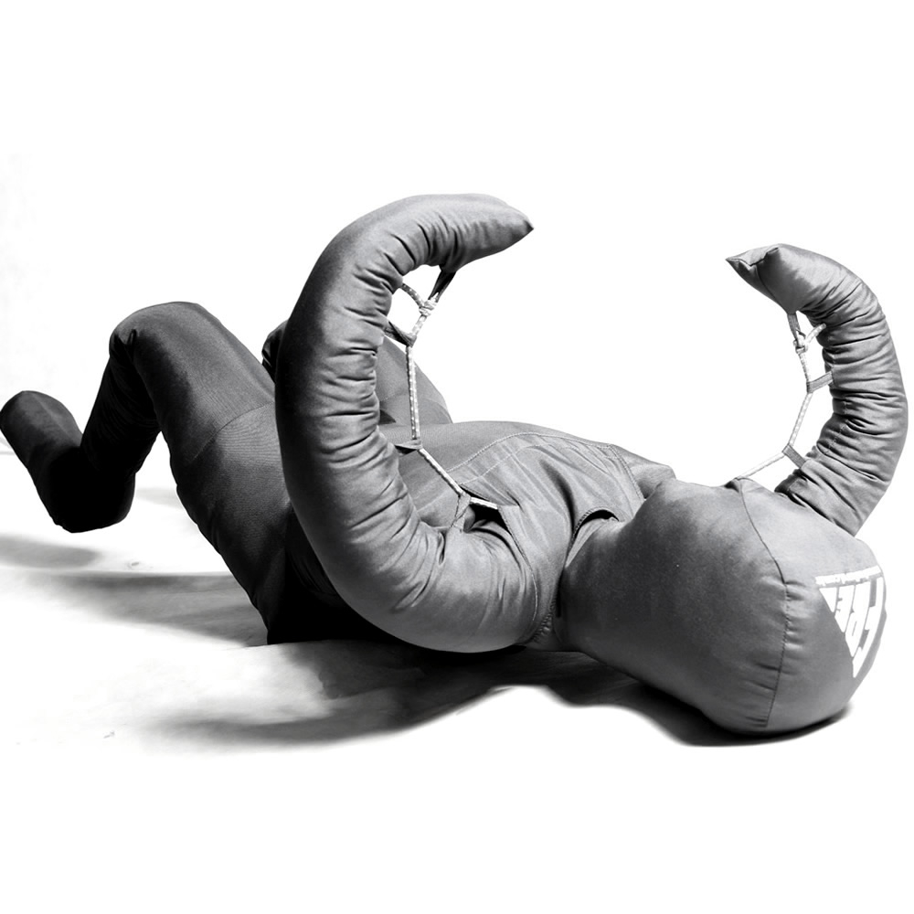 Boneco Simulador / Sparring p/ Treinos de Jiu Jitsu Fred Hard Infantil 140cm Cheio