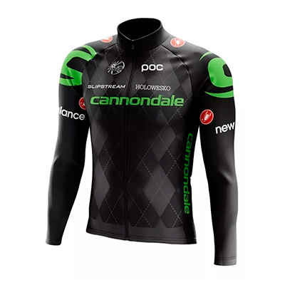 Camisa Cannondale Manga Longa Ciclismo Esportes Bicicleta Bolso Bike Dry Fit Decole