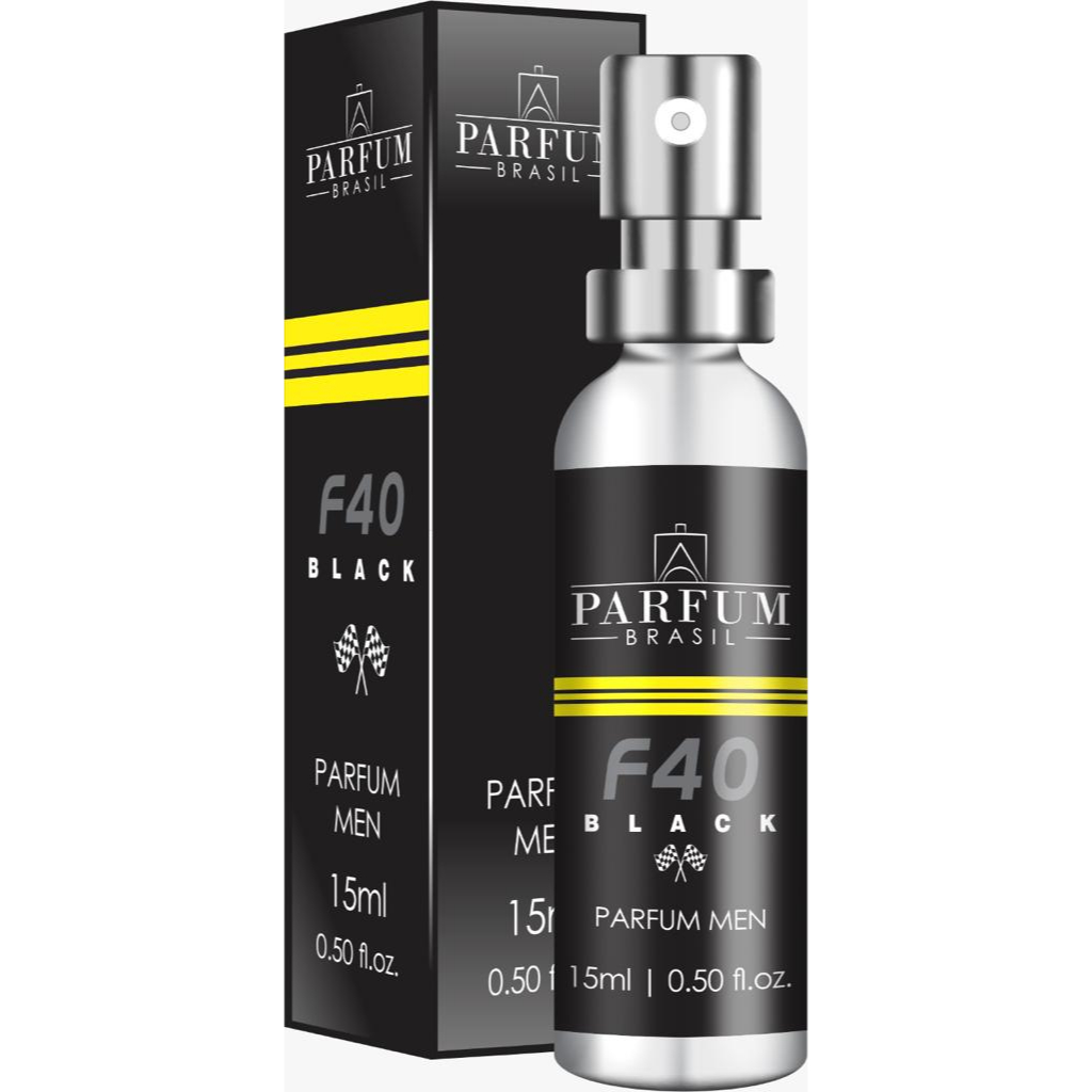 F40 Black Parfum Brasil 15ml