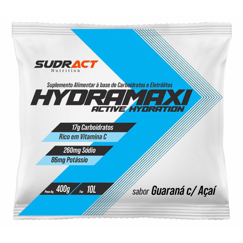 Isotônico Hydramaxi 400g Sudract Energia até o Fim