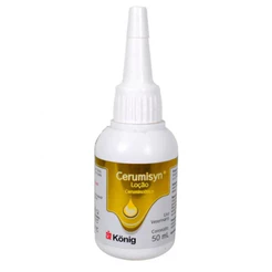 Ceruminsyn 50ml Loção para Limpeza Auricular de Cães e Gatos König