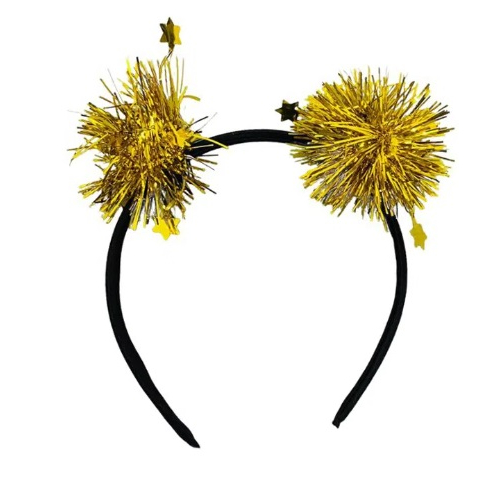 Tiara Pompom Moda Infantil Coloridas Maria Clara