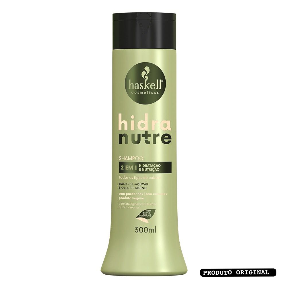 Shampoo Hidra Nutre Haskell 2 em 1 - 300ml