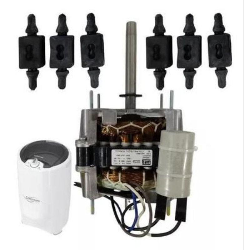 kit Motor e Coxim de centrífuga Colormaq 127v original.