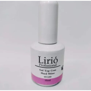 Top Coat Selante Lirió Rosa em gel para unhas de Porcelana Acrigel Fibra de Vidro Finalizador Unhas