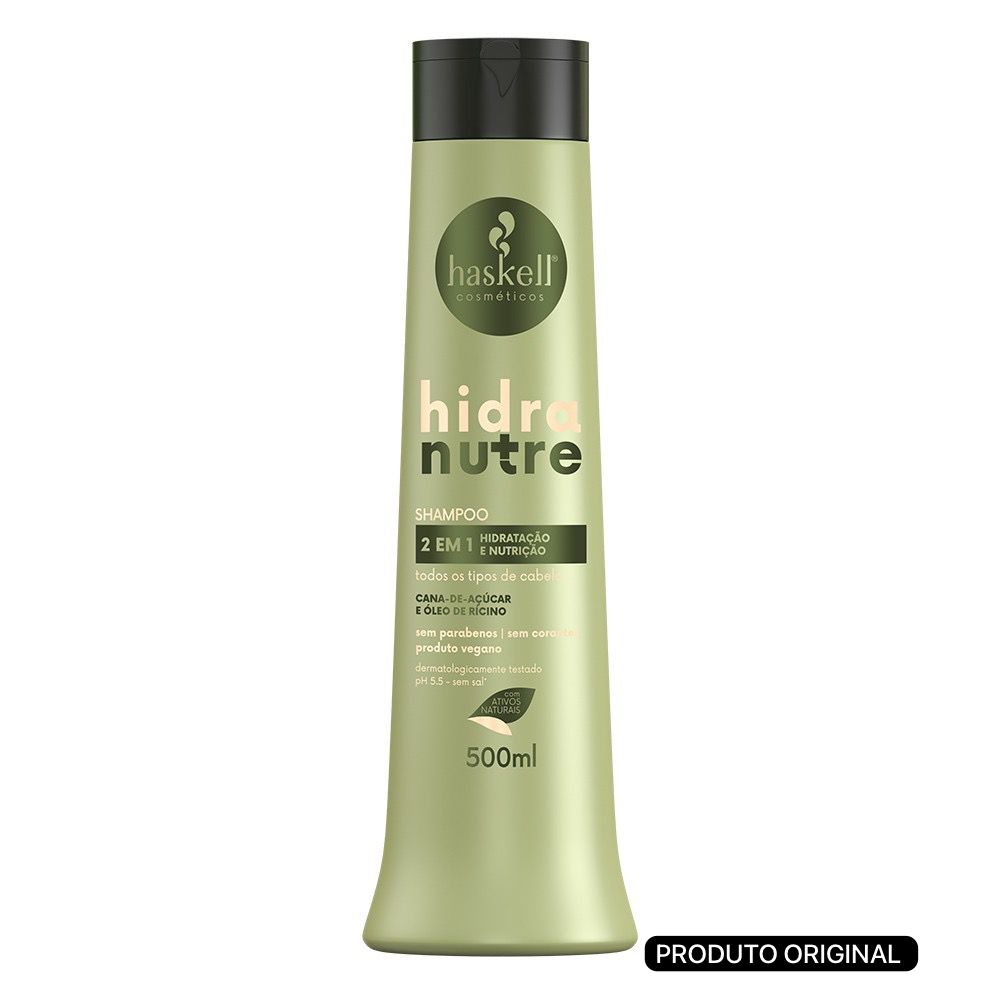 Shampoo Hidra Nutre  2 em 1 500ml - Haskell