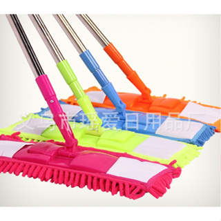 Rodo Mop Esfregão Retrátil Microfibra 42cm Limpeza Piso 9285 em Oferta na Shopee