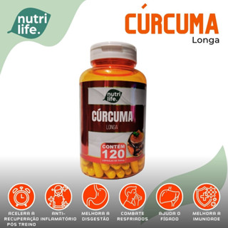 1UN Cúrcuma longa em 120 cápsulas 500mg