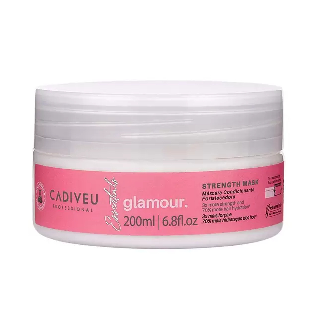 Máscara de Nutrição Cadiveu Professional Glamour Glossy 200ml: Onde Comprar | BuscaProdutos