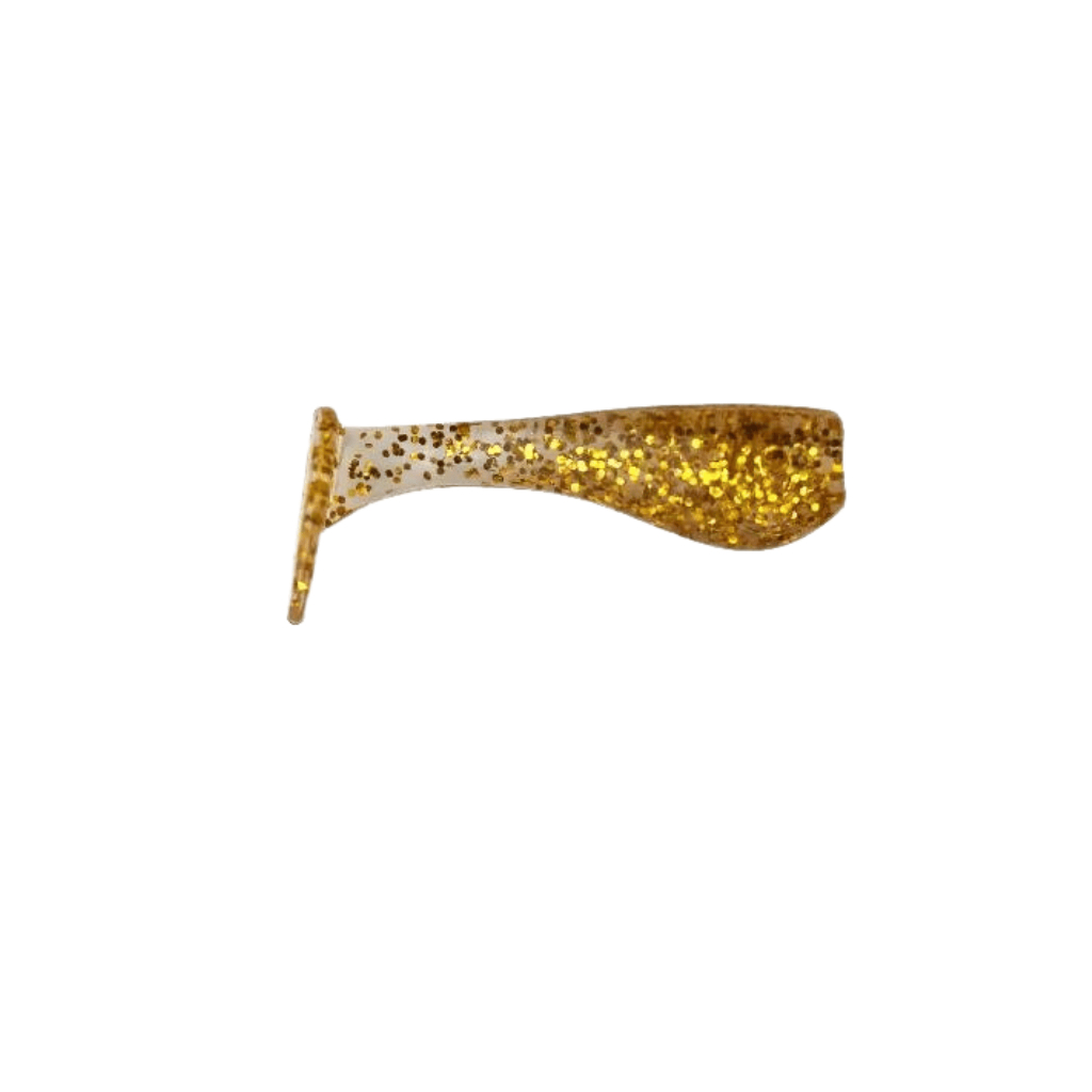 Kit 10 Und Shad Girino Heckmann 3cm Cor Diversas Agua Doce/Salgada Tucunaré Dourado Pirarucu Xaréu