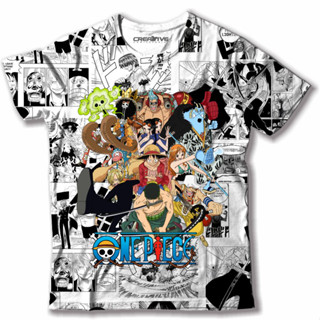 Camiseta Anime One Piece Turma Do Luffy