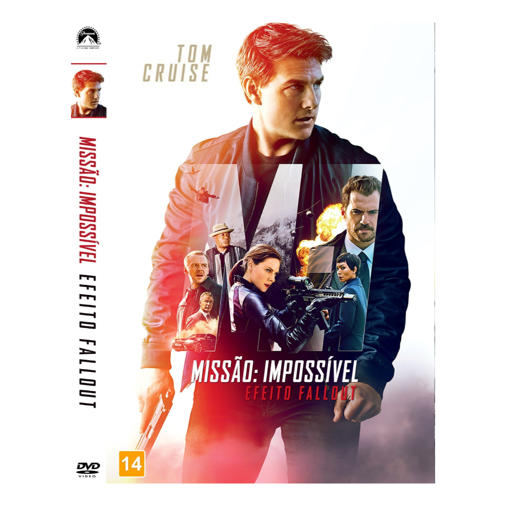 Dvd Filme: Missão: Impossível 6 - Efeito Fallout (2018) - Dublado e Legendado