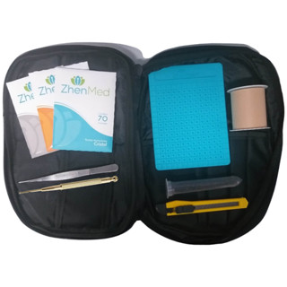 Kit Acupuntura Auricular Auriculoterapia Essencial com bolsa - 10 Peças