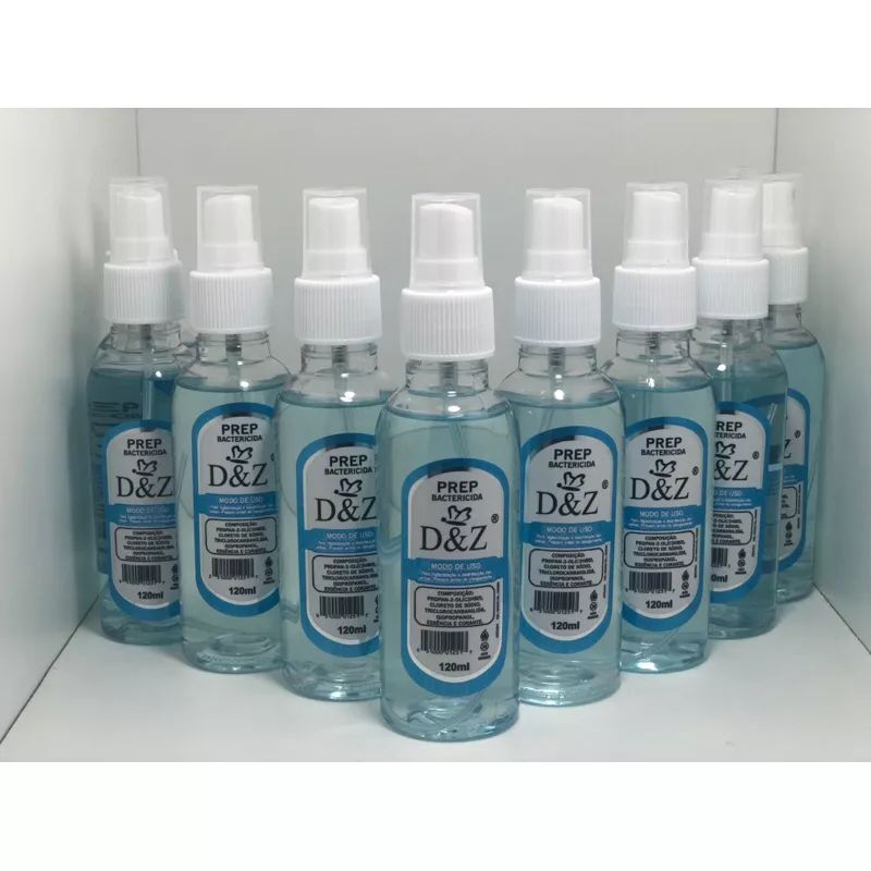 Kit 05 Prep D&Z Bactericida 120ml