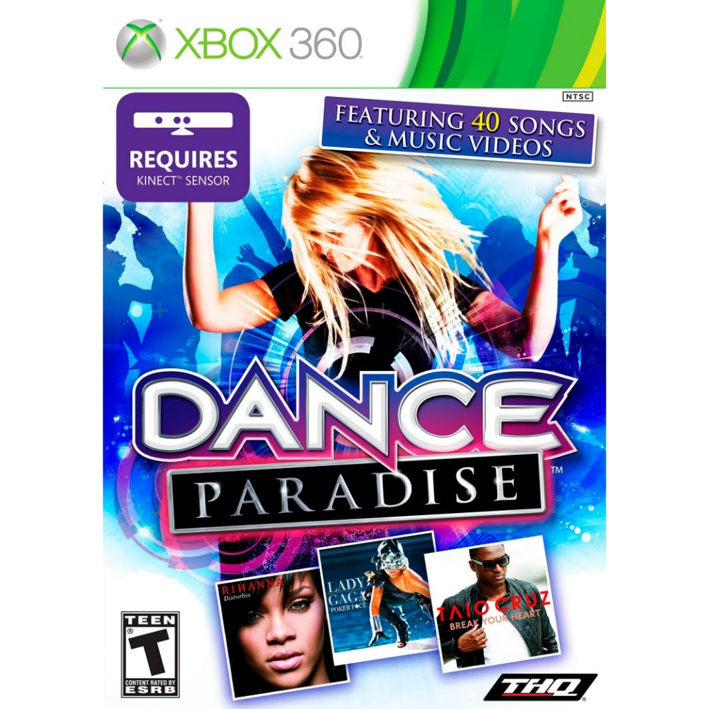 dance paradise kinect xbox 360 MIDIA FÍSICA