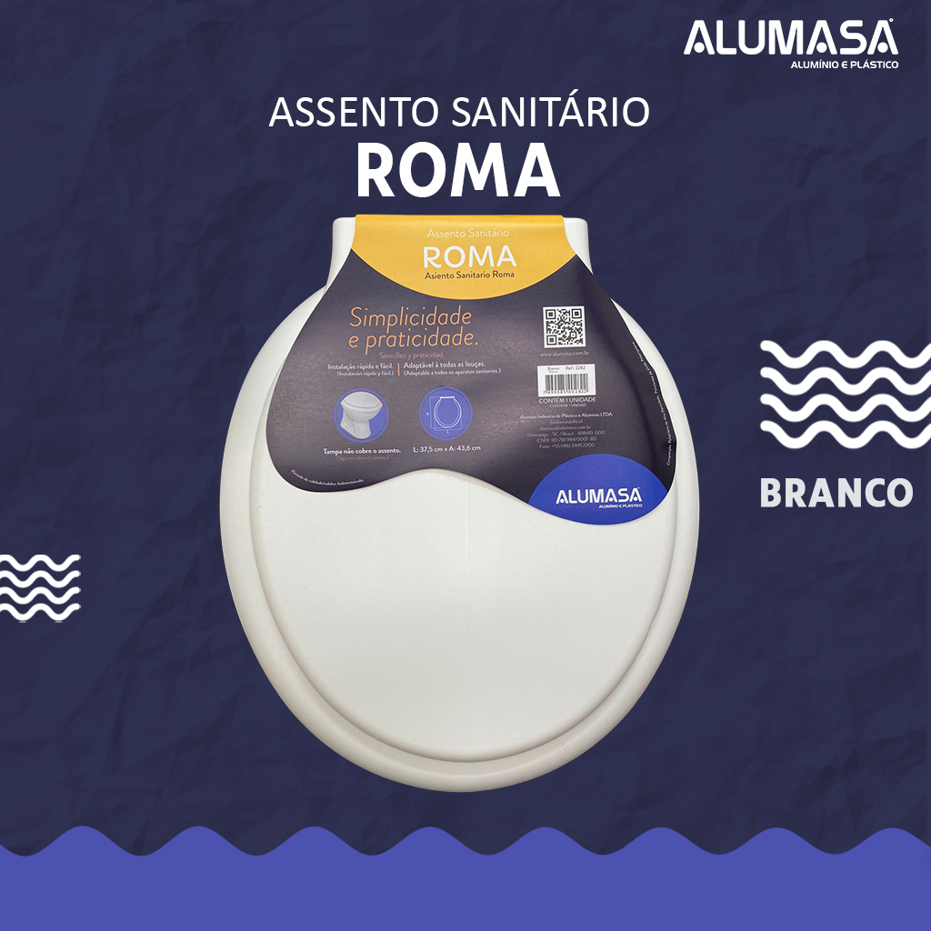 Assento Sanitário Tampa Vaso Oval Deca Logasa Incepa Parati Hervy Icasa Onix Celite Ideal Standard Lorenzetti Bacia Ovai