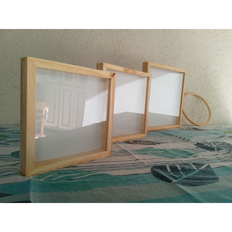 Moldura Expositora p/  bordado TAM 19X19cm Internamente ( P ) em Oferta na Shopee