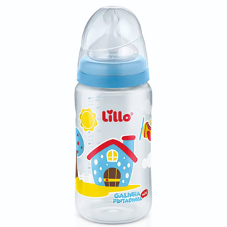 Mamadeira Galinha Pintadinha Bico Silicone 6m+ Neutra Lillo em Oferta na Shopee