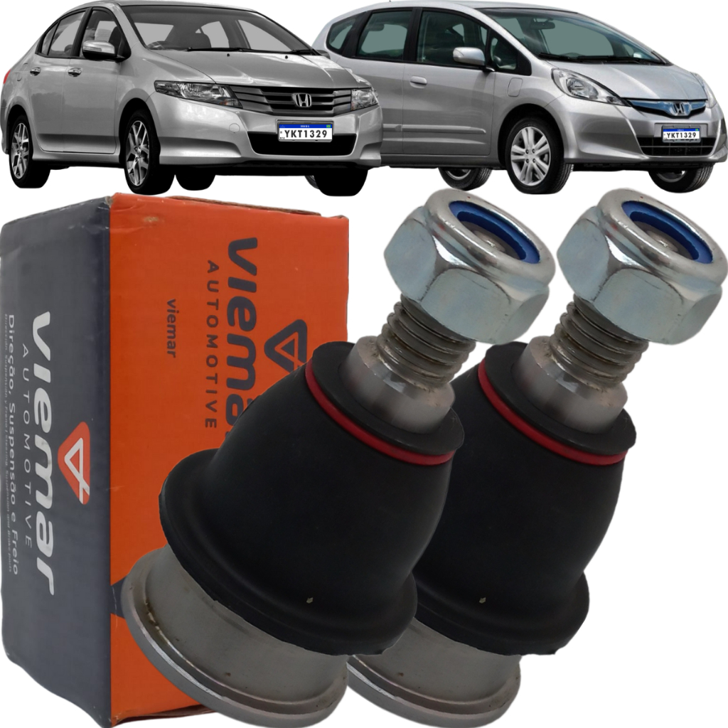 Par Pivô Inferior da Bandeja Viemar City New Fit 2008 a 2014 em Oferta na Shopee