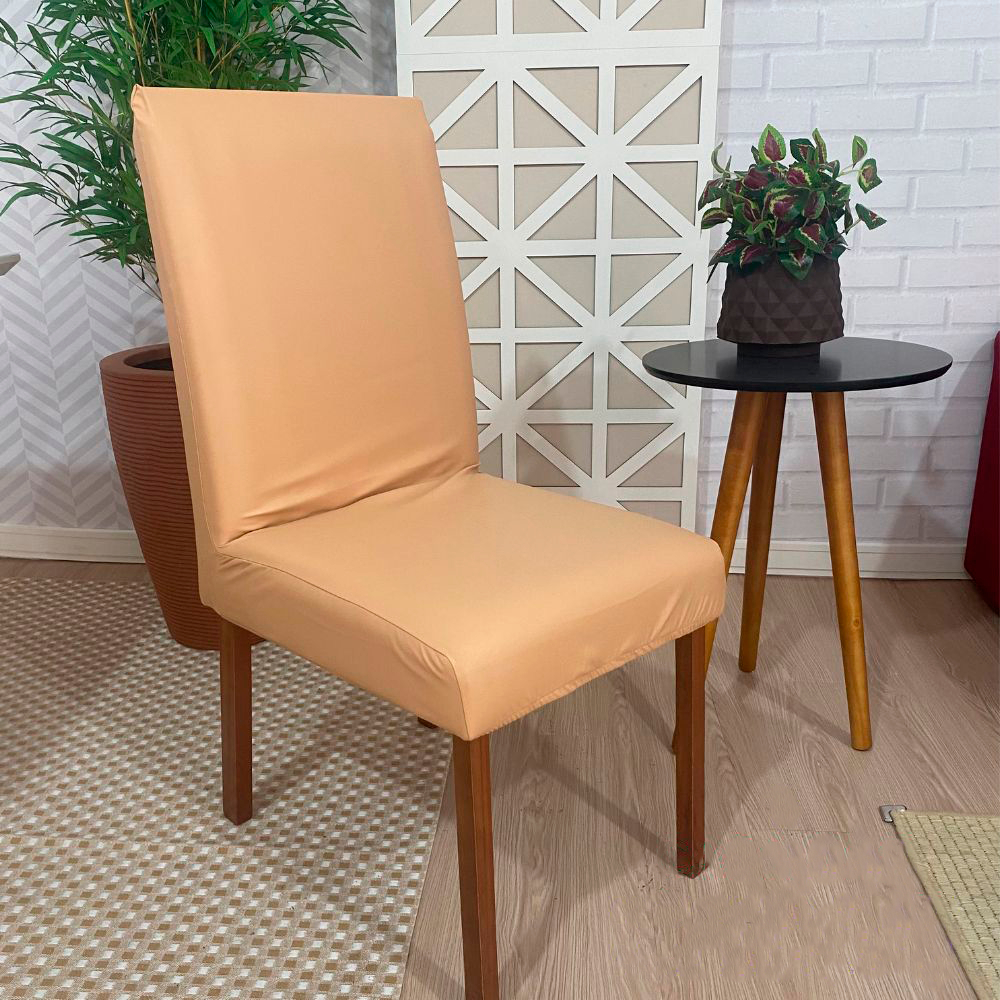 Kit 6 Capa para Cadeira de Corino Importado Impermeável em Oferta na Shopee