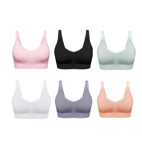 Sutiã Amamentação Sem Aro Lateral Larga Bojo Removível