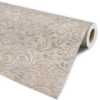 Papel De Parede Floral Arabesco Para Decoração Sala Quarto Corredor Lavabo Autocolante - D...