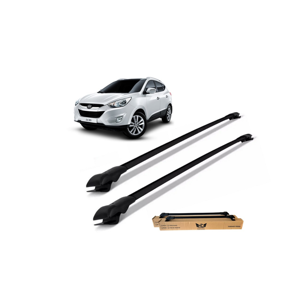 Rack Travessa de Teto Ix35 2010 A 2022 Bagageiro Slim