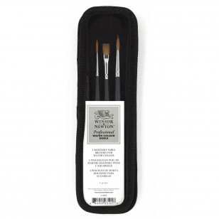 Set Pincel Aquarela Profissional Winsor & Newton C/3