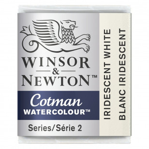 Aquarela Winsor & Newton Cotman Pastilha Iridescent White